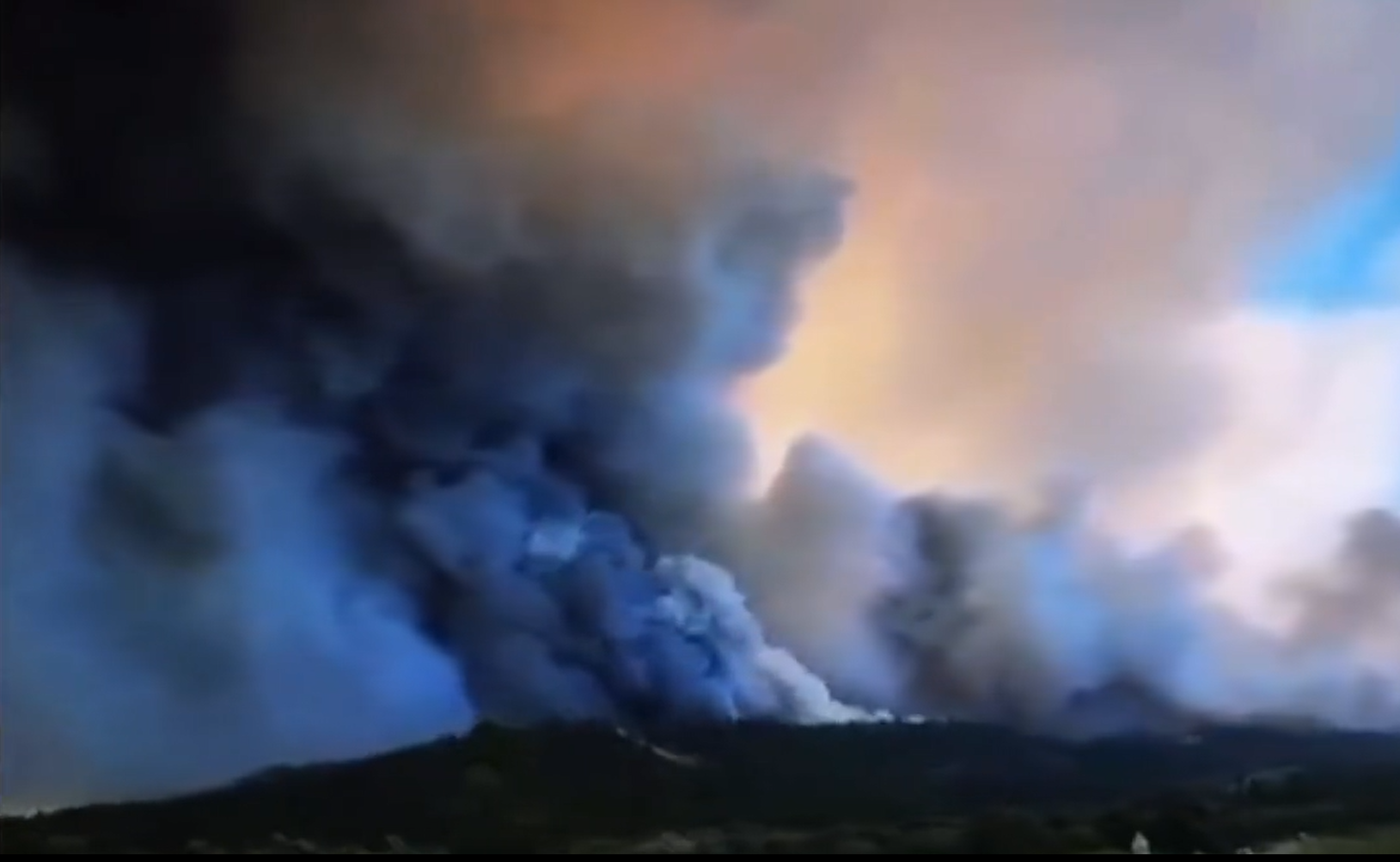 Incendiu de vegetaţie în Spania