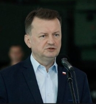 Ministrul polonez al Apărării Mariusz Blaszczak