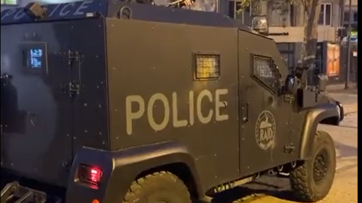 Franța. Poliția de intervenție